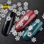 Nail Glitter Christmas Gold Snowflakes Nail Art Sequins Powder Dust Flakes 3d Na