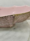 Mcm California Originals Pink Gold Splatter Console Bowl  read 