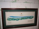 The Ocean Course  kiawah - 1991 - Pete Dye - Vintage Golf Course Map