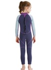 Kids Girls 2 5mm Wetsuit Long Sleeve One Piece Dive Skin Uv Protection Thermal