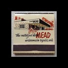 Full Vintage Feature Matchbook Hotel Mead Wisconsin Rapids  Wi