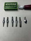 1x Speedball Linoleum Cutter   6 Blades