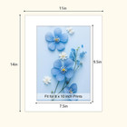 15 Pack 11x14 White Picture Mats  Frame Mattes For 8 X10 Pictures Display Photo