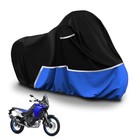 Waterproof Motorcycle Cover Compatible With Yamaha Tenere 700 tw200-black