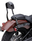 Cobra Black 14  Square Short Backrest Kit 2018-2024 H-d Softail 114 602-2050b