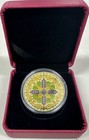 2014 Canada  20 1oz Fine Silver Stained Glass   Casa Loma