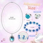 36pcs Princess Play Jewelry Set For Little Girls Ages 4-6  Kids Costume Dress Up