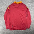Kappa As Roma Jersey Mens Extra Large Long Sleeve Red 2011-12 Season Wind