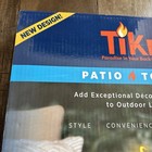 Tiki Patio Torch Stand Decor 25    Black Deck Backyard Outdoor Garden Style