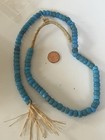 Antique 1800s Padre Light Blue Trade Beads Venetian Glass
