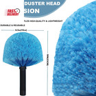 2 Pack Cobweb Duster Head Brush-twist-on Spider Web Brush For Outdoor   Indoor W