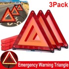 Emergency Warning Triangle Dot Approved Reflective Safety Roadside Kit For Car