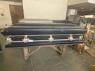 Beautiful Blue silver Casket