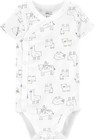 New Simple Joys By Carter s Unisex Baby 5-pack Side Snap Short-sleeve Bodysuit