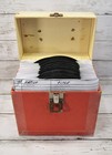 Vinyl Record Storage Case W 55  7   45rpm Records Doors Hermit s S g Platters