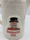 Vintage Beefeater Gin Castle Ceramic Pitcher Stein Mug Wade England Kobrand