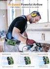 20000mah Portable Waist Fan Rechargeable 10-speed Belt Fan Clip On With 130   Wid
