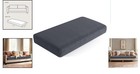 Modern Medium Couch Slipcover In Gray - Elastic Spandex Furniture Protector