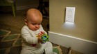 Snappower Safelight - Child   Baby Safety Outlet Wall Plate Night Light  duplex 