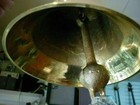 Nautical Vintage Brass Captain Ship Bell Maritime Wall Bracket Boat Decor