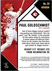 2019 Panini Chronicles  29 Paul Goldschmidt - Bb