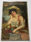 1913 Us Fidelity Guaranty Calendar Seattle Puget Sound Antique 30x20