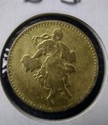 1919 J  Linz German Brass Beer Token- Very Rare Rarity Index Of 96 V736
