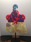 Build A Bear Teddy Mountain 16  Fairy Tale Princess Snow White Dress Outfit Nwt