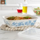 The Pioneer Woman Agatha Small Rectangular Baker With Lid  7  X 11 