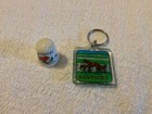 Kentucky Souvenirs Keychain And Porcelain Thimble Lot Of Two