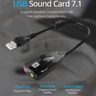 Usb Audio Adapter External Stereo Sound Card With 3 5mm And Uk Headphone B4g38