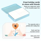 24 Sheets Watercolor Postcards Blank Note Cards For Thank You Notes Fine Grain