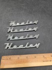 Nash Healey Emblem Badge Vintage Lot Of 4 Reproduction Ornament Car Auto  909