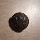 Rmdc Scovill Waterbury Pre Civil War Eagle Button Brass About 20mm