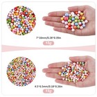 30g Foam Craft Beads Colorful Foam Ball Mini Tiny Small Assorted Polystyrene    