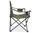 Folding Camp Chair Forest Camo Camping Cooler Cup Holder 400 Lbs Cap  Brand New 