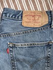 Vintage Levi s 501 Men s Blue Light Wash Denim Straight Jeans Button Fly W30 L32