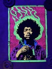 Rare Vintage Jimi Hendrix  the Experienced  Black Light Poster Cocorico Graphics