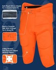 Exxact Sports Gladiator Adult Integrated Football Pants  Ultra Stretch Fabric