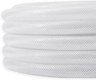 1  Id    10 Ft Heavy Duty Braided Clear Plastic Vinyl Tubing  Flexible High Press