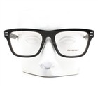 Burberry Eyeglasses Be 2387 3001 Glasses Polished Black Silver 55mm With Case