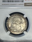 P24 Bolivia 1830-pts  Jl Silver 4 Soles Ngc Ms-62