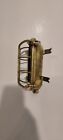 Vintage Nautical Brass Bulkhead Passageway Ship Light  Shade Enclosure 