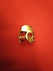 Vintage Phantom Of The Opera Broadway Theater Gold-tone Collectible Pin Mask 
