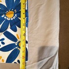 4pc Blue Yellow Floral Decorative Pillowcases Square Throw Pillow Covers 18in
