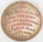 Hard Times Token  Ht 155  R   W Robinson  Attleboro  Mass  Fine   416