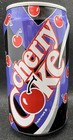 1993 Cherry Coke 1 Can    1  12 Pack Case W glossy Red Cherries - Bottom Emptied
