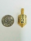 Lot Of 3 Put   Take Spinning Top Game  Dreidle Game  Solid Brass  gambling  