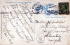 Rare Franklin 1   Stamp On Posted In 1924 Postcard  royal Palm And Hotel Gardens 