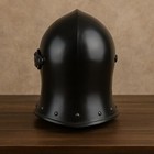 Medieval Barbuta Helmet With Visor 18 Gauge Steel Armor Knight Crusader Helmet